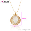 32446 fabricantes de jóias de moda Xuping moda em forma de pingente de ouro de luxo rhombic geométrica jóias